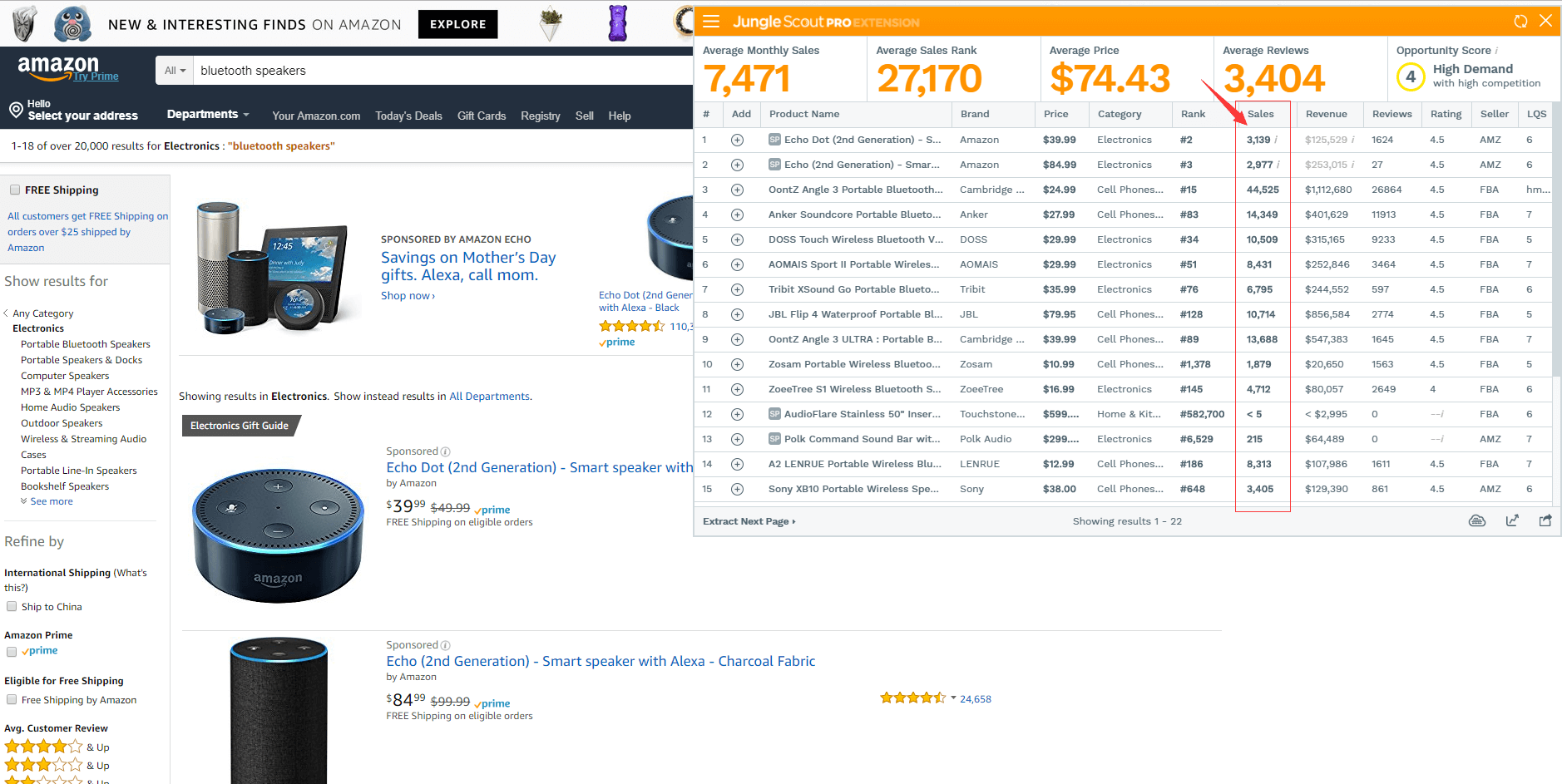 bluetooth speaker sales
