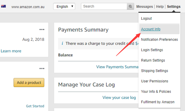 Payoneer 亚马逊收款澳元账户