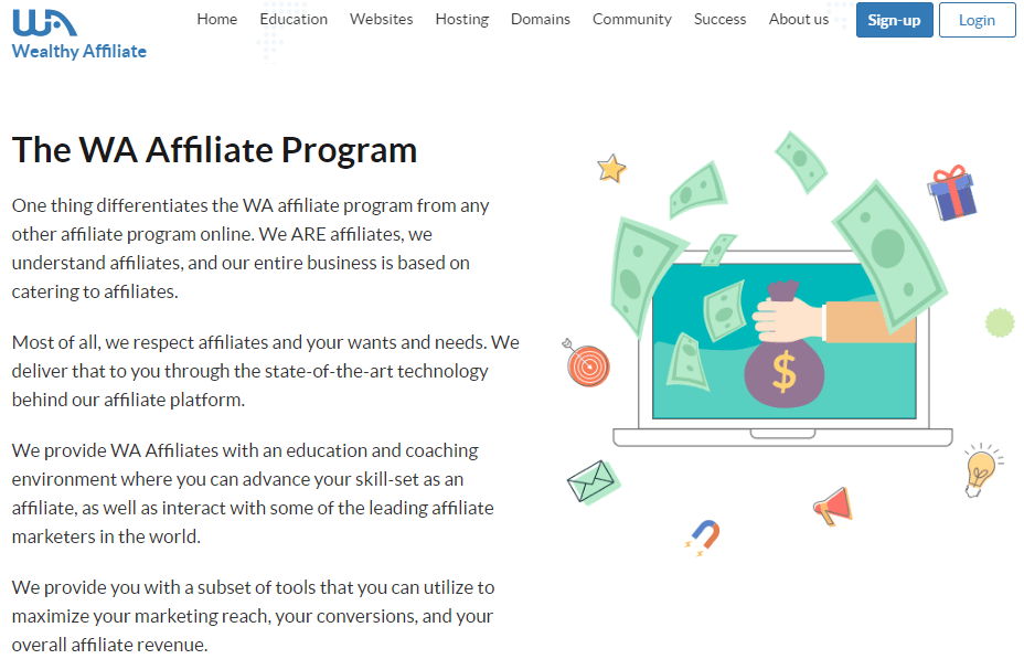 wealthy affiliate联盟项目