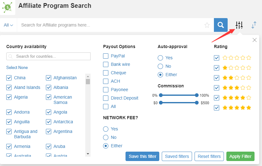 wa affiliate programs