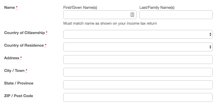 w8ben tax form