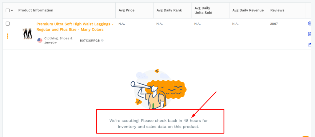 js specific product data