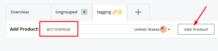 js specific product data