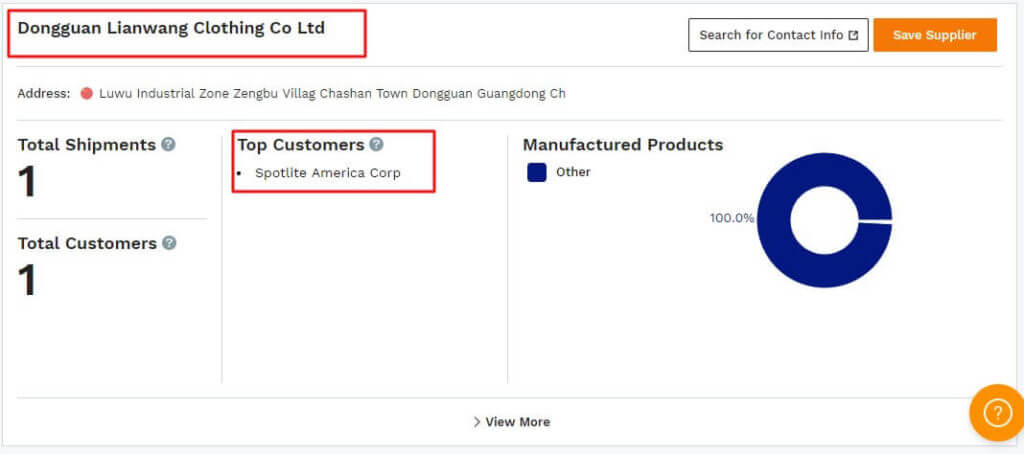 supplier database