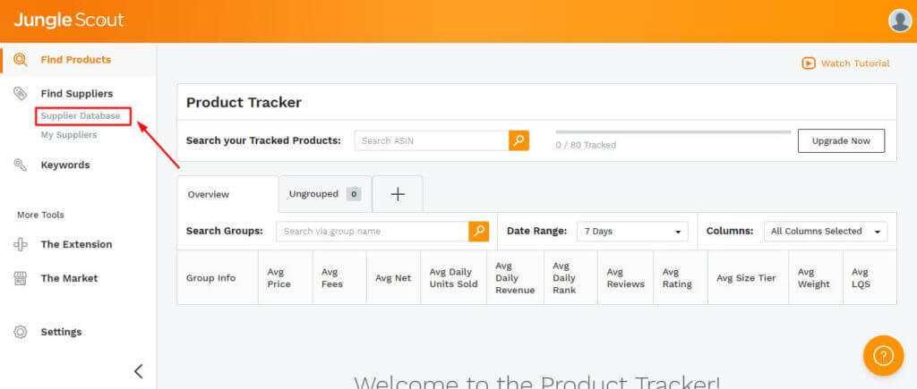 supplier database