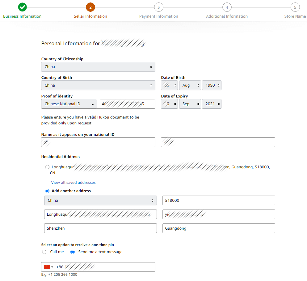 amazon uk register 