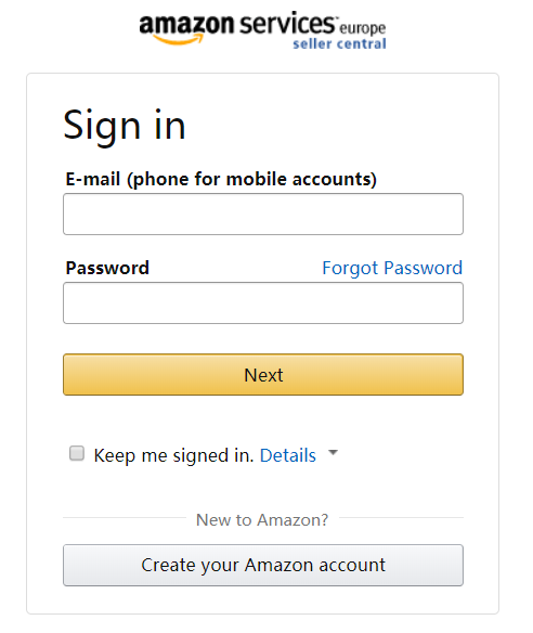 amazon register eu
