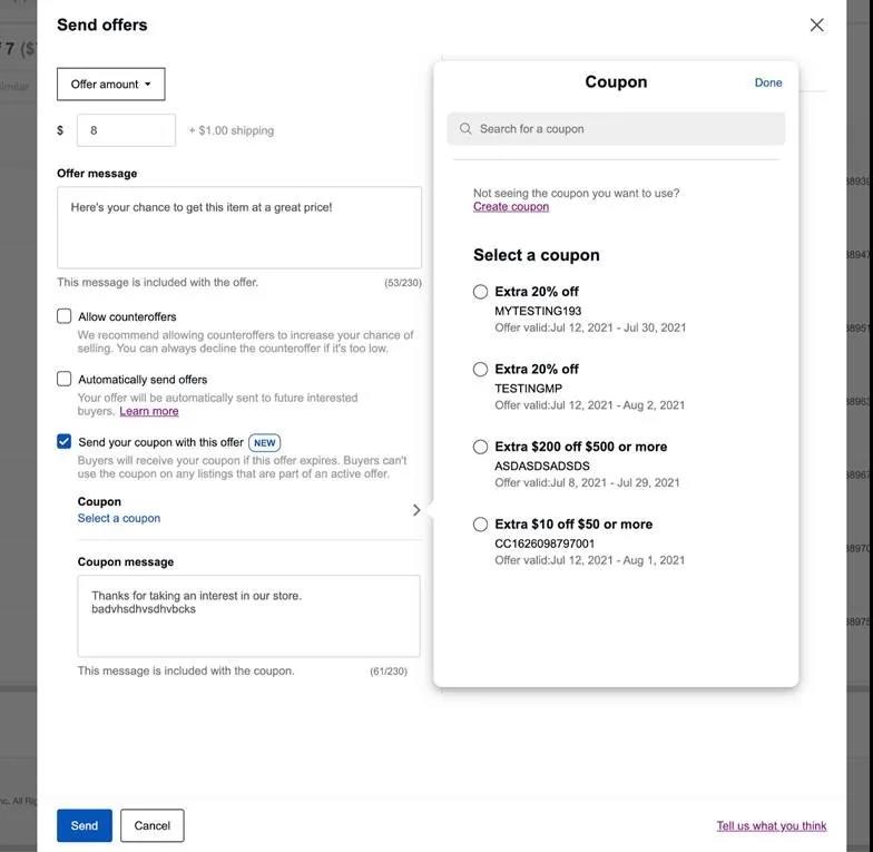 ebay coupon code