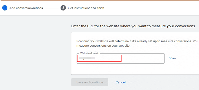 google ads转化设置